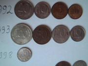 монеты 90-х